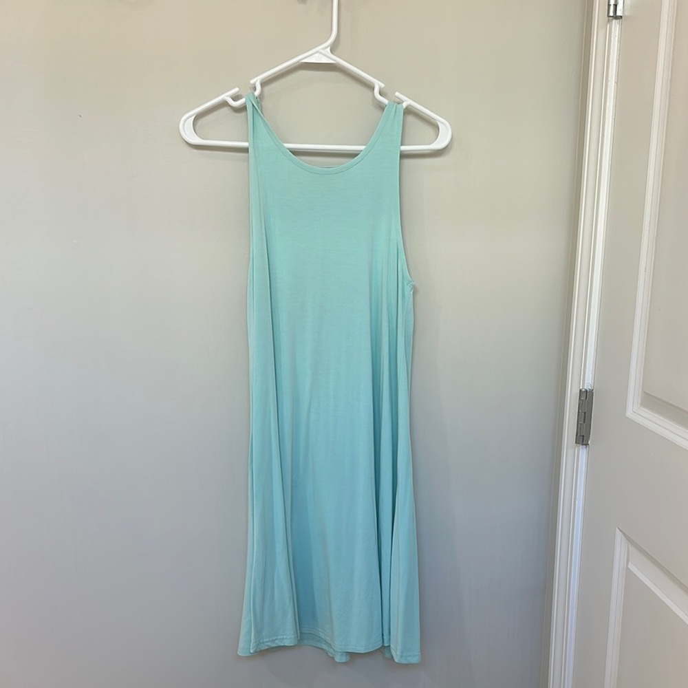 Light Blue Sleeveless Dress